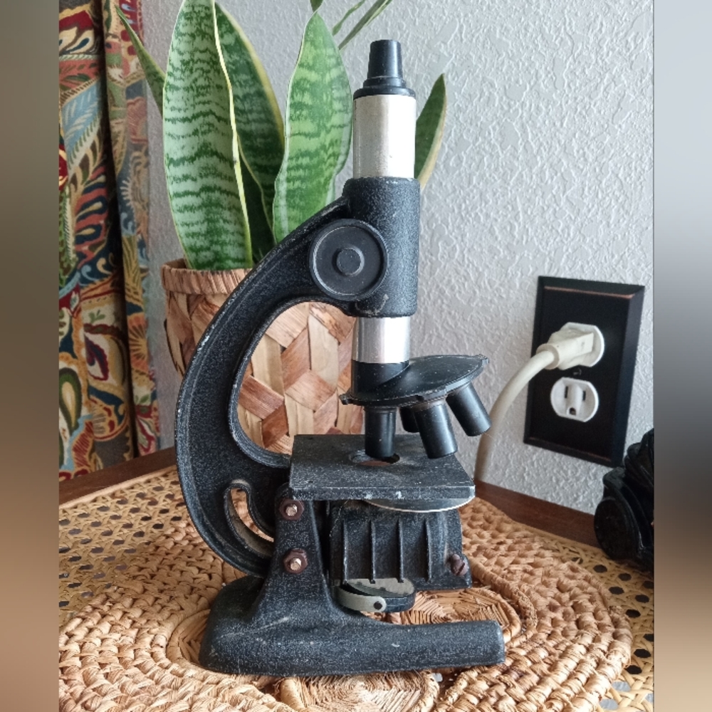 Porter 1950s Childrens Microscope Made in USA - Picture 4 of 10